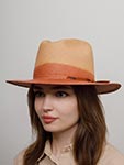 Шляпа BAILEY арт. 22803BH RASK (бежевый / коричневый)